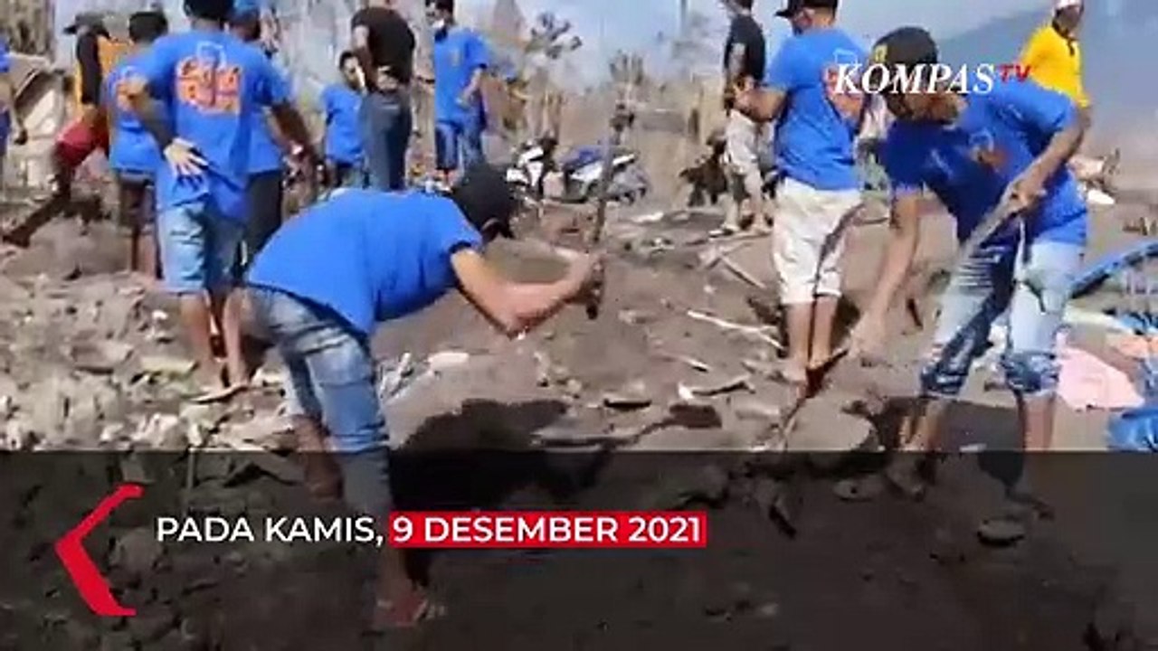 Mantap! Aksi Solidaritas Warga Ngantang Bantu Korban Erupsi Semeru