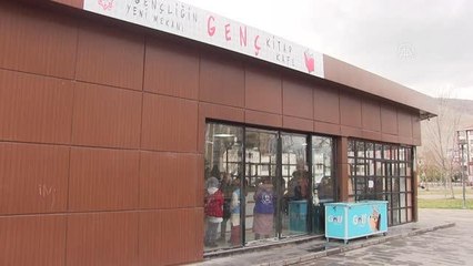 KAHRAMANMARAŞ - "Genç Kitap Kafe" hizmete girdi