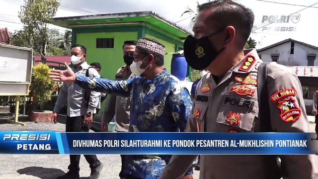 Tim Divhumas Polri Bersama Polres Mempawah, Sampaikan Bahaya Paham Radikalisme Di Ponpes Al-Mukhlishin