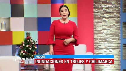 Inundaciones en Tiquipaya tras caída de lluvia y granizo, el agua amenazaba a varias viviendas