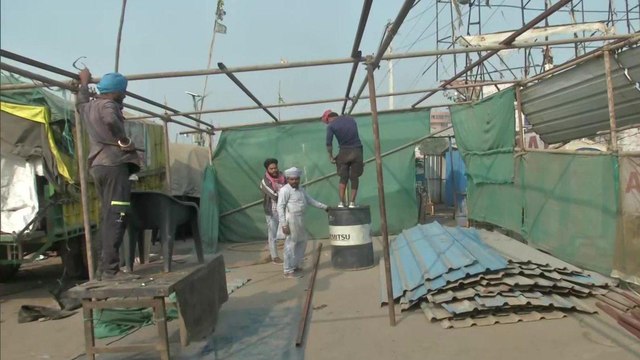 Tents being removed, watch ground report from Singhu border