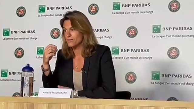 Roland-Garros 2021 - Amélie Mauresmo, la nouvelle directrice de Roland-Garros : Des choses extraordinaires ont été faites et on essaiera d'aller encore plus loin