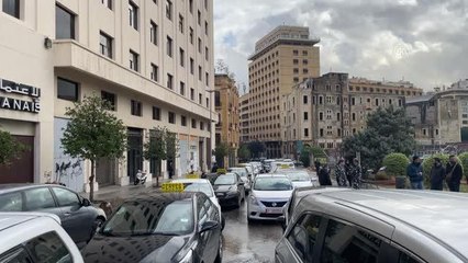 Son dakika haberi: Taksi şoförlerinden başbakanlık binası önünde eylem