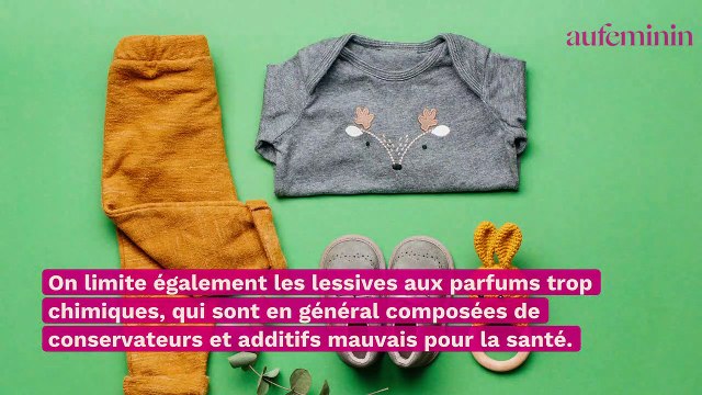 Bébé : quelle lessive choisir et comment bien nettoyer le linge de son enfant ?