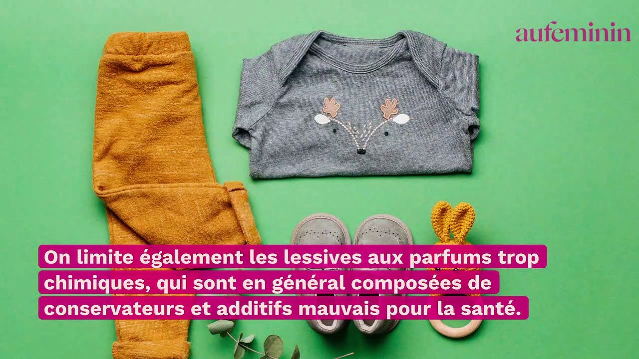 Bébé : quelle lessive choisir et comment bien nettoyer le linge de son enfant ?
