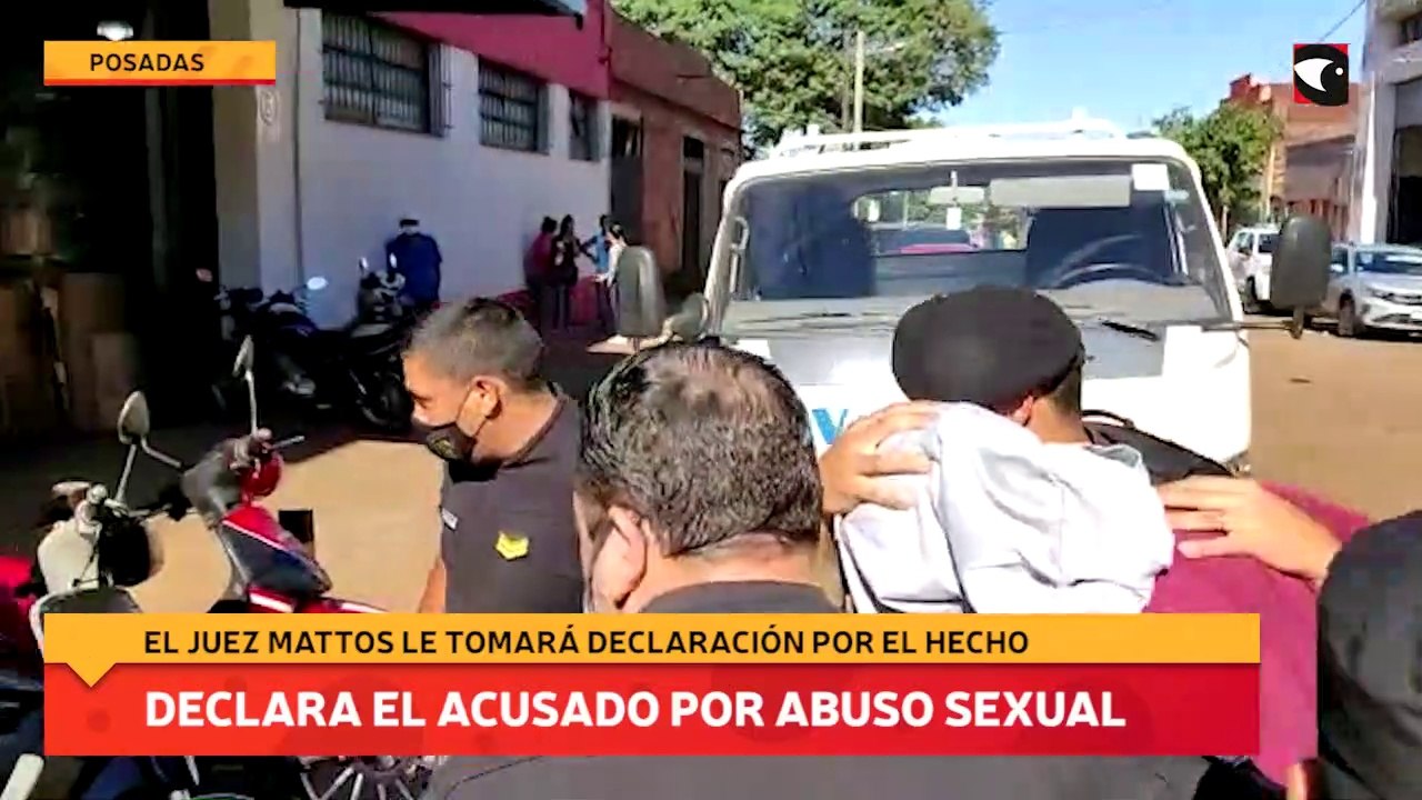 Declara el acusado por abuso sexual