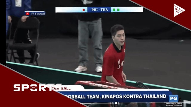 PH floorball team, kinapos kontra Thailand #PTVSports
