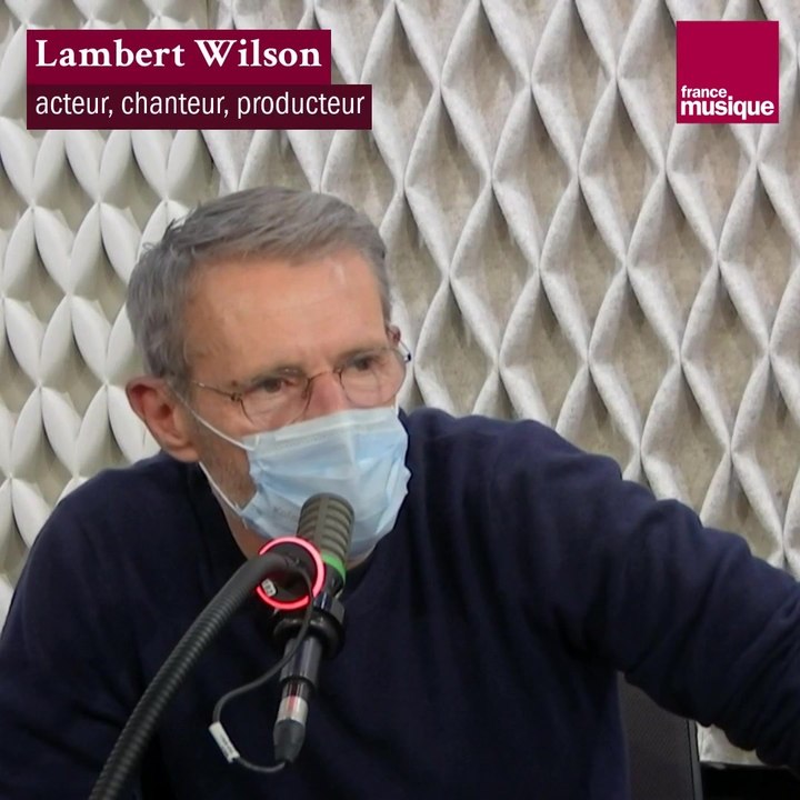 Lambert Wilson, le trac du musicien - Musique Matin