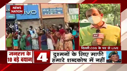 Bipin Rawat :Tight security outside CDR Vipin Rawat's house