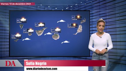 La previsión del tiempo en Canarias para el 10 de diciembre