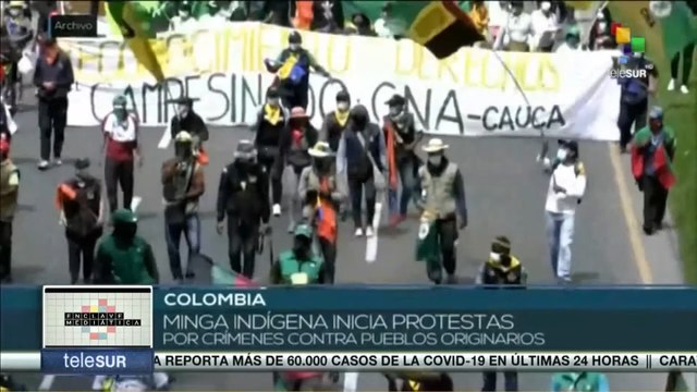 En Clave Mediática 09-12: Minga indígena inicia protestas por crímenes contra pueblos originarios