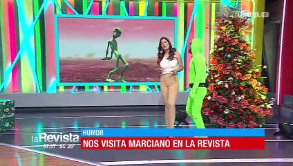 Humor: El ‘Marciano’ equivocado llegó a La Revista para brindar un show