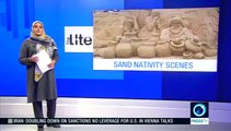 Sand artists create nativity scenes on Spain’s Gran Canaria Island