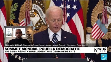 Sommet pour la démocratie : Joe Biden réunit virtuellement une centaine de pays