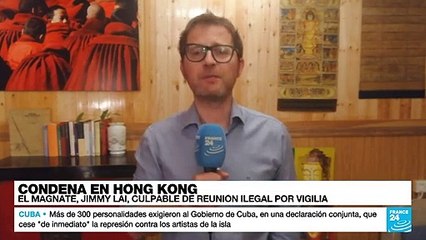 Informe desde Beijing: Jimmy Lai y otros dos activistas condenados por la vigilia de Tiananmen