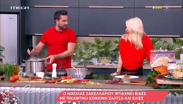 Ελένη Μενεγάκη: H γκάφα του Νίκου Σακελλαρίου και η αναφορά στον Μάκη Παντζόπουλο!