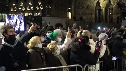 La Sagrada Familia inaugure sa nouvelle tour, couronnée d'une étoile lumineuse