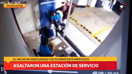 Asaltaron una estación de servicio