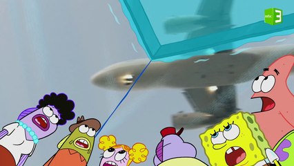 سبونج بوب وبسيط في زيارة لسطح الأرض