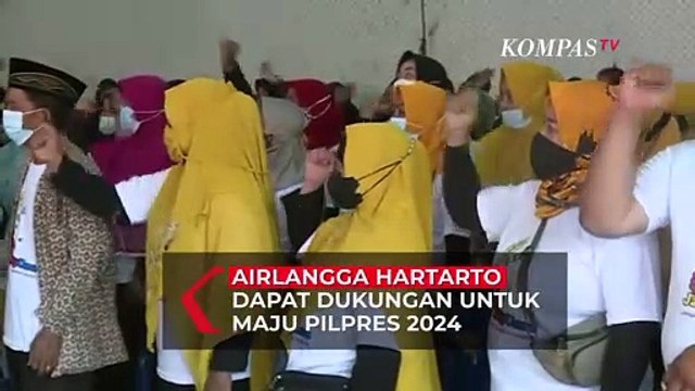 Deklarasi Dukungan Jaringan Koperasi, UMKM dan Angkutan untuk Airlangga Hartarto sebagai Capres 2024