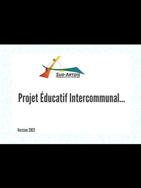Projet Éducatif Intercommunal