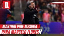 Gerardo Martino: 'Yo sabré cuando meter a Marcelo Flores'