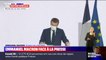 Présidence française du Conseil de l'Union européenne: "Notre rôle sera d'être les dépositaires d'une forme d'harmonie et d'accord européen", déclare Emmanuel Macron