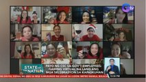 Payo ng CSC sa gov't employees: gawing virtual na lang ang mga selebrasyon sa kapaskuhan | SONA