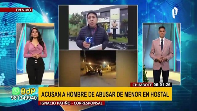 Menor de edad muere en hostal donde la llevó un hombre que sería vecino de la familia