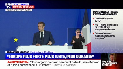 PFUE: "L'un de nos objectifs sera la mise en place du mécanisme d'ajustement carbone aux frontières", déclare Emmanuel MacronPFUE: "L'un de nos objectifs sera la mise en place du mécanisme d'ajustement carbone aux frontières", déclare Emmanuel Macron