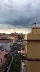 Tromba d'aria tra Ostia e Fiumicino: le immagini virali sul web!