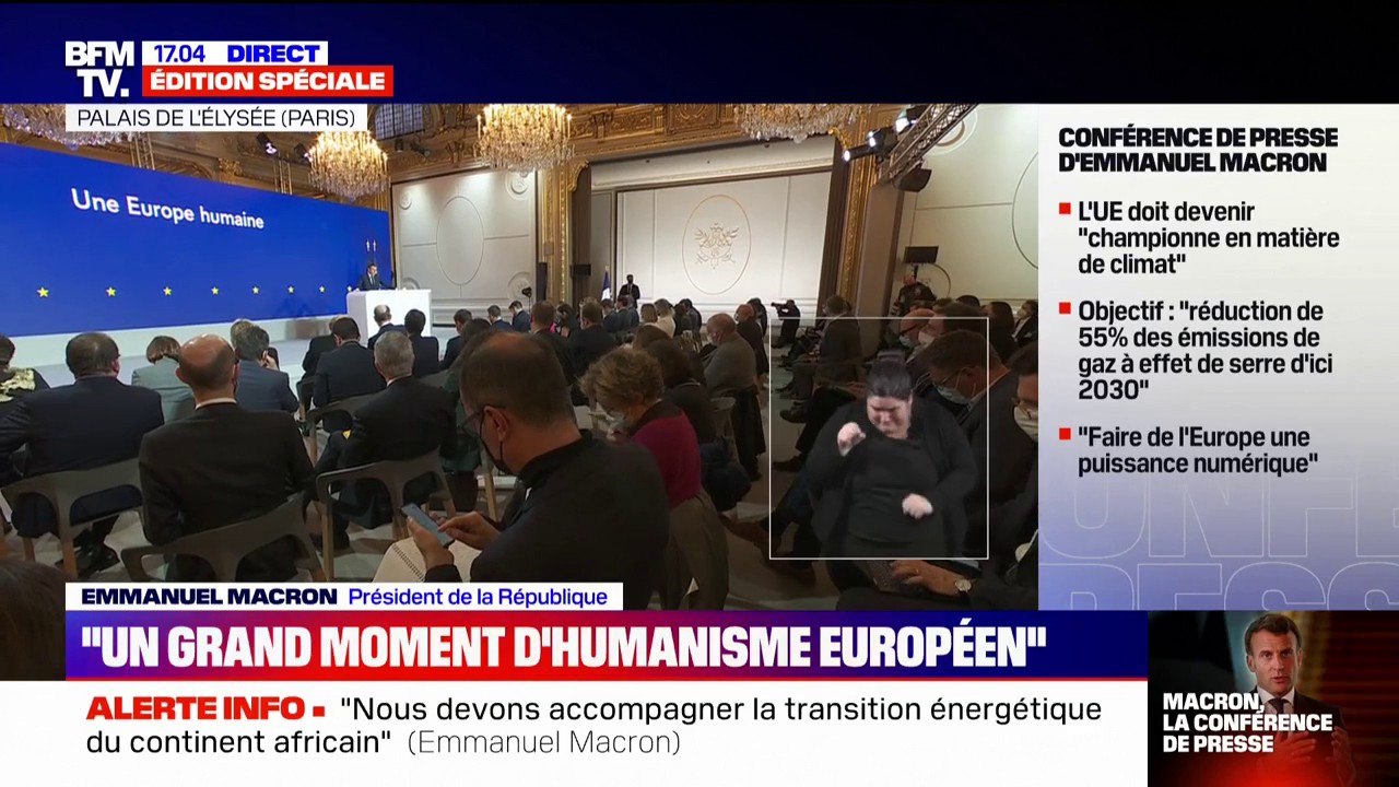 Emmanuel Macron souhaite la mise en place d'un "fonds de soutien européen au journalisme indépendant et d'investigation"