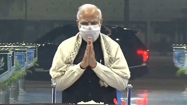 PM Modi pays tribute to CDS General Bipin Rawat, 12 others