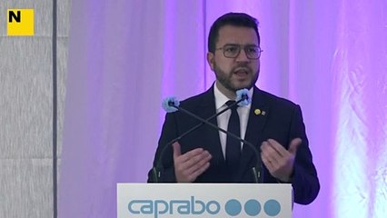 Pere Aragonès ha remarcat que el mercat català és "viu, dinàmic i de futur"