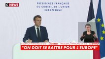 Emmanuel Macron : «Nous devons travailler» avec Viktor Orban