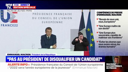 Emmanuel Macron: "J'aime la Grande-Bretagne, j'aime son peuple, j'ai terriblement envie d'avoir un gouvernement qui souhaite travailler simplement de bonne foi avec nous"