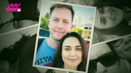 Preity Zinta shared the first photo of the baby, hugging her