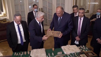 وزير خارجية إسرائيل يلتقي السيسي وشكري في القاهرة لبحث ملفات غزة وإيران