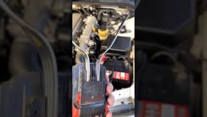 Fork Tines Jump Start Car Battery