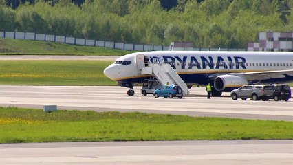 "Угрозы взрыва на борту не было": новые данные об инциденте с самолётом Ryanair