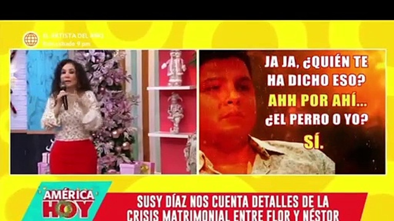 Susy Díaz molesta