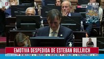 Emotiva despedida de Esteban Bullrich en el Senado
