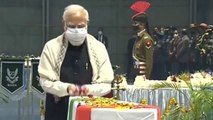 PM Modi, Rajnath Singh pay tribute to CDS Bipin Rawat, 12 others