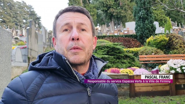 Le cimetière de Firminy, emblème du label villes et villages fleuris
