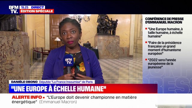 Danièle Obono (LFI): Emmanuel Macron instrumentalise la présidence française du Conseil de l'Union européenne