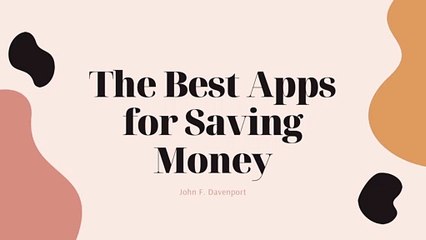 The Best Apps For Saving Money