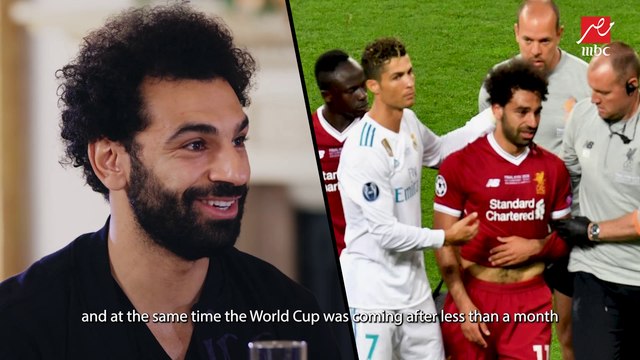 محمد صلاح: ماكانش مفروض ألعب كأس العالم بسبب إصابتي والنادي طلب ده.. وحتى كنت بقع بطريقة معينة