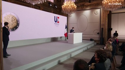 Macron marca las prioridades francesas para la presidencia europea