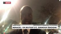 «On veut me faire payer ma présence et mon soutien» : un militant d'Éric Zemmour cible de menaces