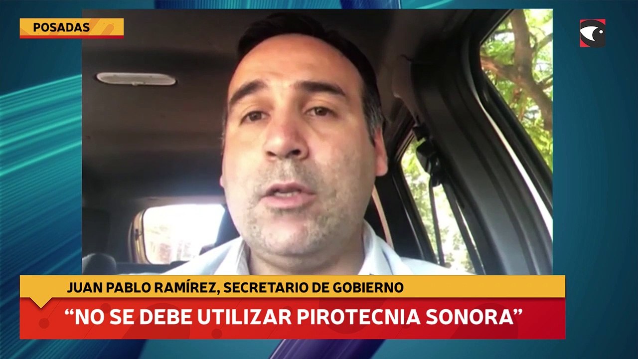 “No se debe utilizar pirotecnia sonora”